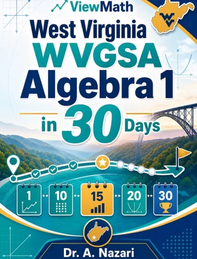 West Virginia WVGSA Algebra 1 Math in 30 Days