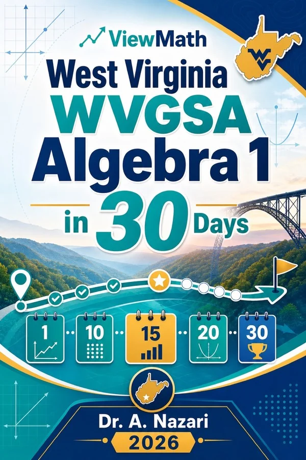 West Virginia WVGSA Algebra 1 in 30 Days