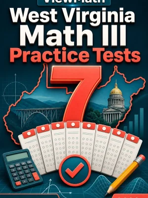 7 Full-Length West Virginia Math III Practice Tests