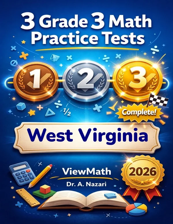 3 West Virginia WVGSA Grade 3 Math Practice Tests