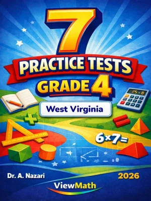 7 West Virginia WVGSA Grade 4 Math Practice Tests