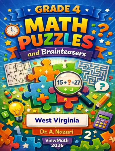 West Virginia WVGSA Grade 4 Math Puzzles and Brain Teasers