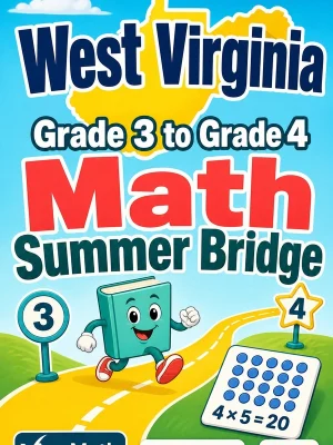 West Virginia WVGSA Grade 3 Math Summer Bridge