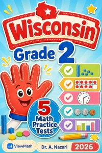 5 Full-Length Wisconsin Grade 2 Math Practice Tests