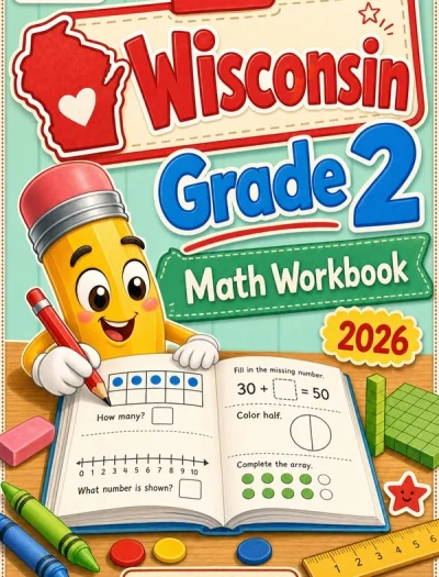 Wisconsin Grade 2 Math Workbook