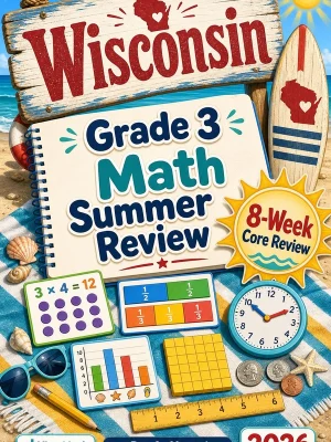 Wisconsin Forward Exam Grade 3 Math Summer Review