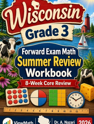 Wisconsin Forward Exam Grade 3 Math Summer Review Workbook
