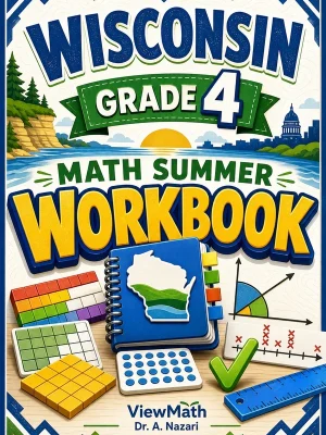 Wisconsin Forward Exam Grade 4 Math Summer Review Workbook