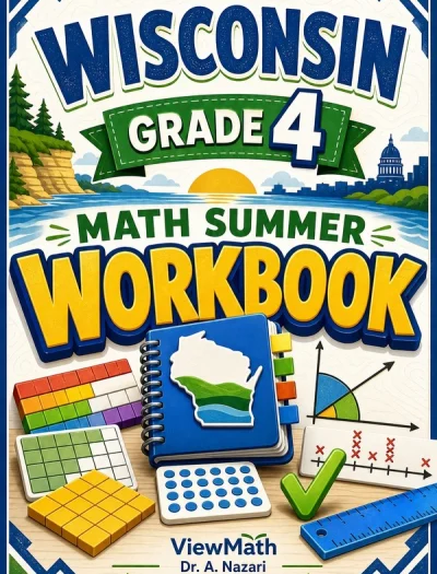 Wisconsin Forward Exam Grade 4 Math Summer Review Workbook