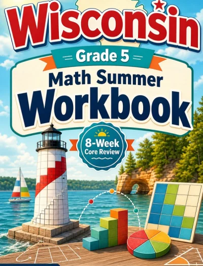 Wisconsin Forward Exam Grade 5 Math Summer Review Workbook