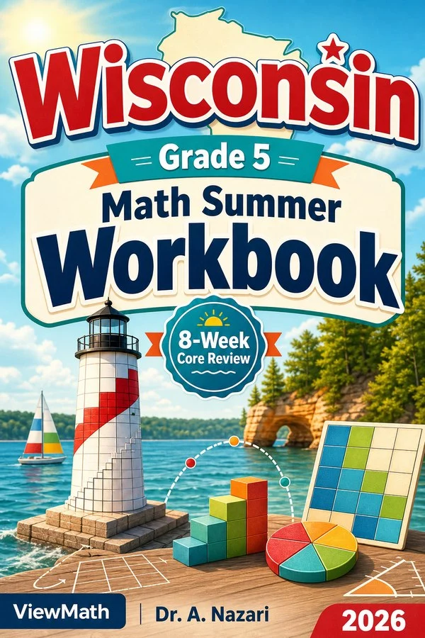Wisconsin Forward Exam Grade 5 Math Summer Review Workbook