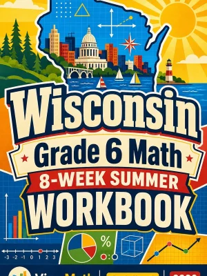 Wisconsin Forward Exam Grade 6 Math Summer Review Workbook