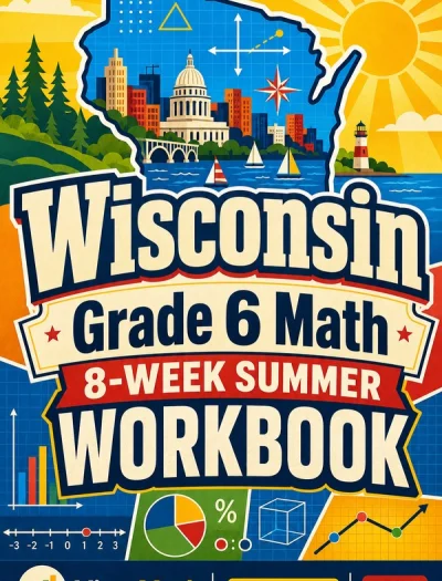 Wisconsin Forward Exam Grade 6 Math Summer Review Workbook
