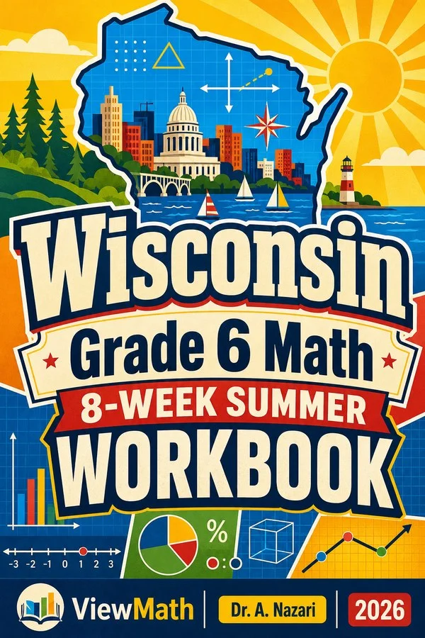 Wisconsin Forward Exam Grade 6 Math Summer Review Workbook