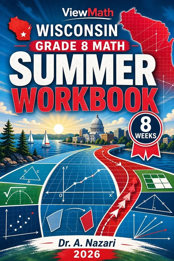 Wisconsin Forward Exam Grade 8 Math Summer Review Workbook