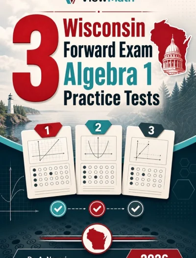 3 Wisconsin Forward Exam Algebra 1 Math Practice Tests