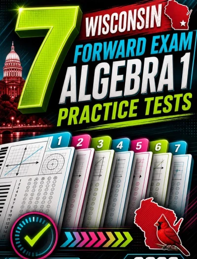 7 Wisconsin Forward Exam Algebra 1 Math Practice Tests