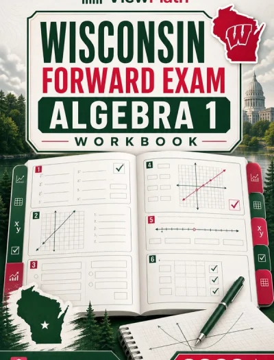 Wisconsin Forward Exam Algebra 1 Math Workbook