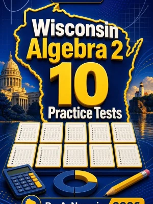 10 Full-Length Wisconsin Algebra 2 Practice Tests