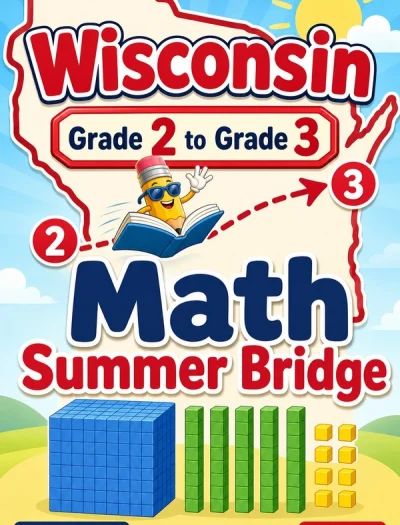 Wisconsin Grade 2 to Grade 3 Math Summer Bridge