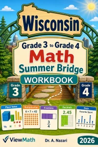 Wisconsin Forward Exam Grade 3 Math Summer Bridge Workbook