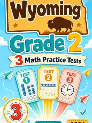 3 Wyoming Grade 2 Math Practice Tests