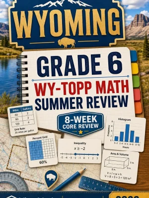 Wyoming WY-TOPP Grade 6 Math Summer Review