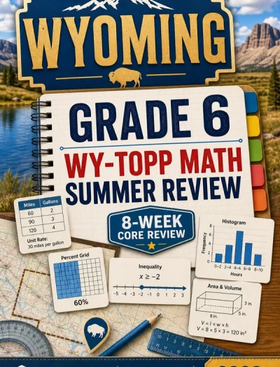 Wyoming WY-TOPP Grade 6 Math Summer Review