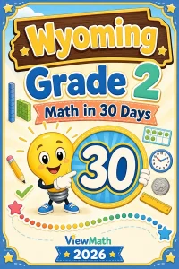 Wyoming Grade 2 Math in 30 Days
