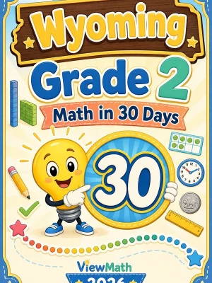 Wyoming Grade 2 Math in 30 Days