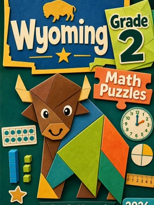 Wyoming Grade 2 Math Puzzles and Brain Teasers