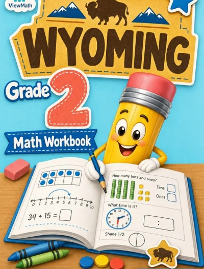 Wyoming Grade 2 Math Workbook