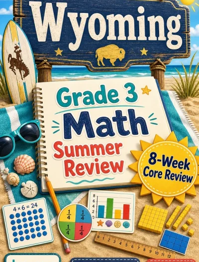 Wyoming WY-TOPP Grade 3 Math Summer Review