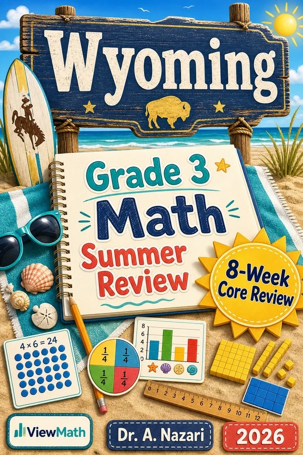 Wyoming WY-TOPP Grade 3 Math Summer Review