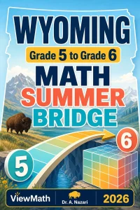 Wyoming WY-TOPP Grade 5 Math Summer Bridge