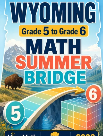 Wyoming WY-TOPP Grade 5 Math Summer Bridge