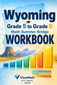 Wyoming WY-TOPP Grade 5 Math Summer Bridge Workbook