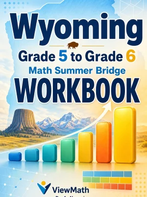 Wyoming WY-TOPP Grade 5 Math Summer Bridge Workbook
