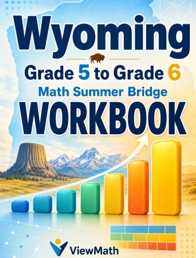 Wyoming WY-TOPP Grade 5 Math Summer Bridge Workbook