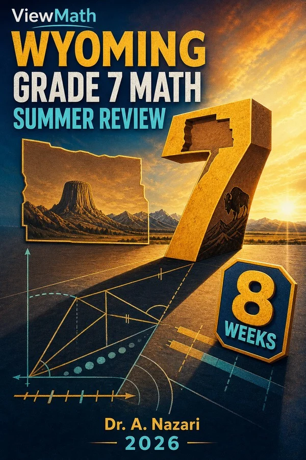 Wyoming WY-TOPP Grade 7 Math Summer Review