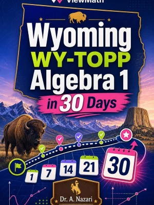 Wyoming WY-TOPP Algebra 1 in 30 Days