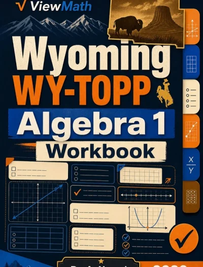 Wyoming WY-TOPP Algebra 1 Math Workbook