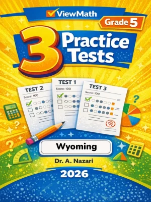 3 Wyoming WY-TOPP Grade 5 Math Practice Tests