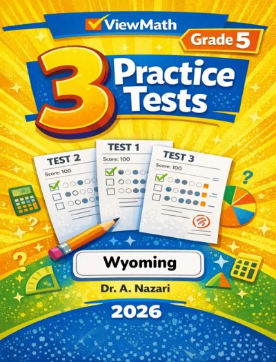 3 Wyoming WY-TOPP Grade 5 Math Practice Tests