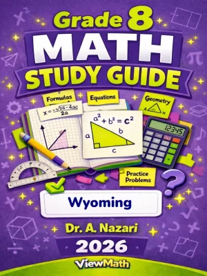 Wyoming WY-TOPP Grade 8 Math Made Easy