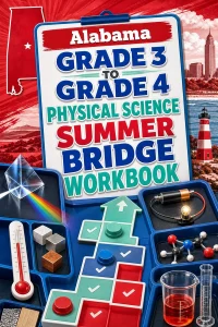 Alabama Grade 3 to Grade 4 Physical Science Summer Bridge Workbook