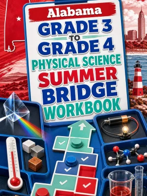 Alabama Grade 3 to Grade 4 Physical Science Summer Bridge Workbook