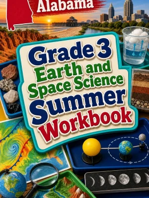 Alabama Grade 3 Earth and Space Science Summer Workbook