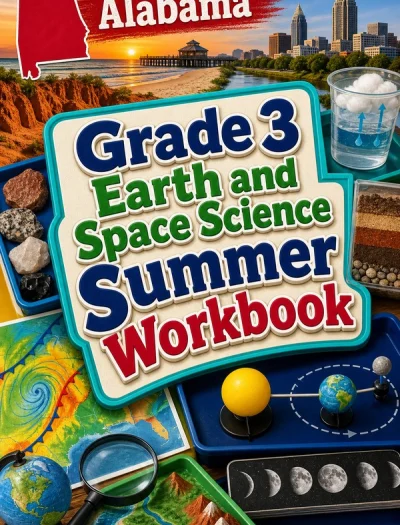 Alabama Grade 3 Earth and Space Science Summer Workbook