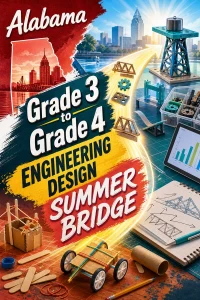 Alabama Grade 3 to Grade 4 Engineering Design Summer Bridge